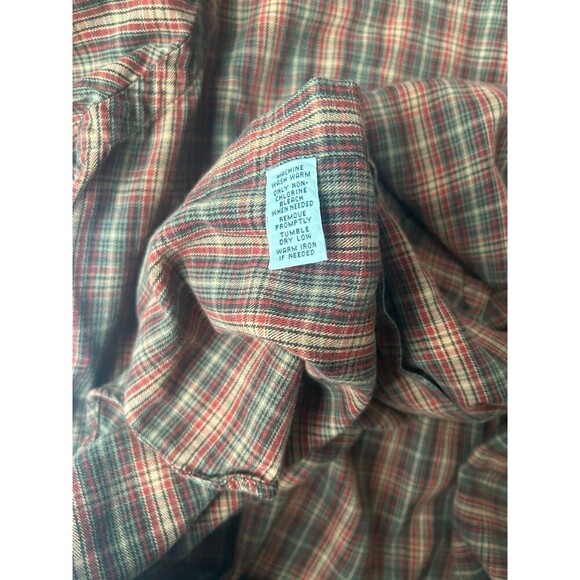 Ralph Lauren Button Up Classic Fit Shirt Womens Size Large Plaid - Picture 6 of 10